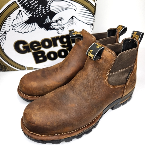 Georgia Boot Other - Georgia Boot Eagle One Chelsea Mens Waterproof Slip-on Work Boot 11.5